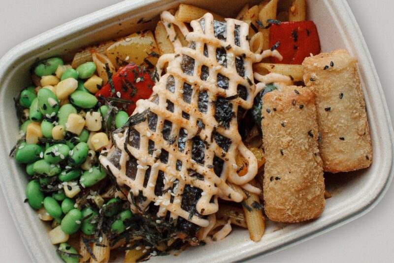 Mentaiko Salmon Bento Box
