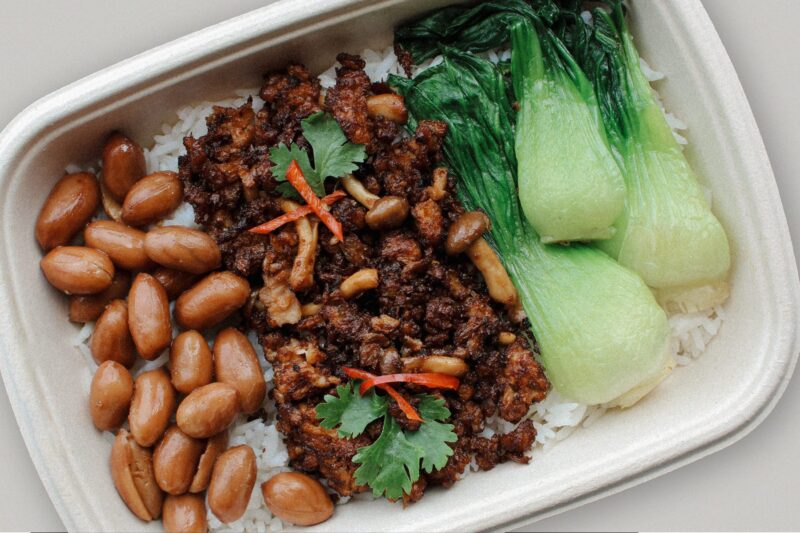 Plant Based "Lu Rou Fan" Meal Box (Vegan)